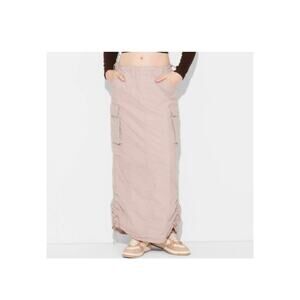 women's Cargo Skirt size S Pink